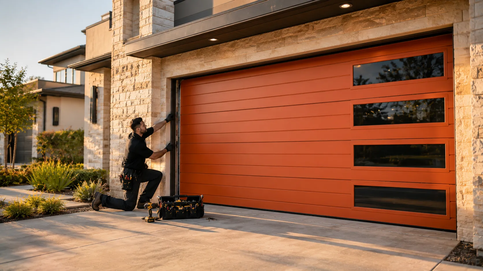 Garage door service in Spanish Fork
