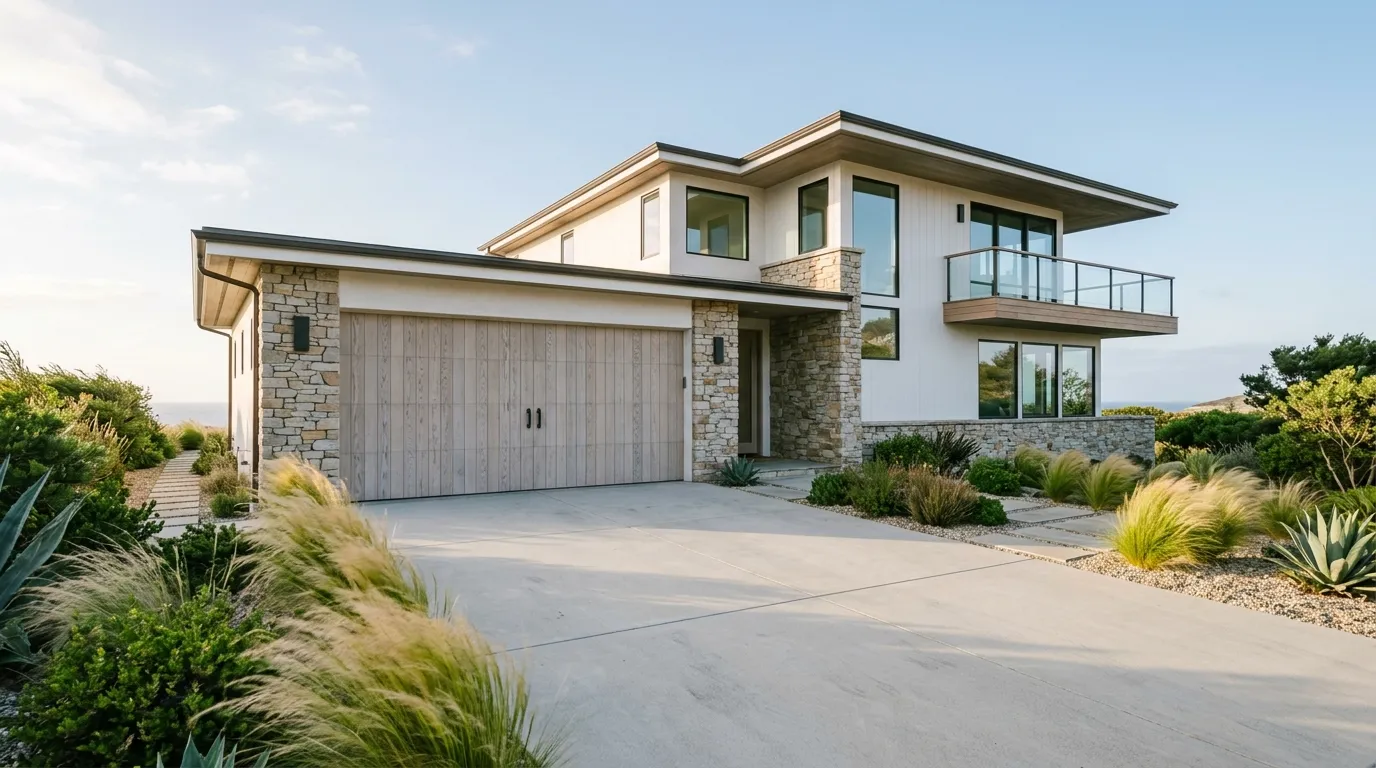 Residential garage doors