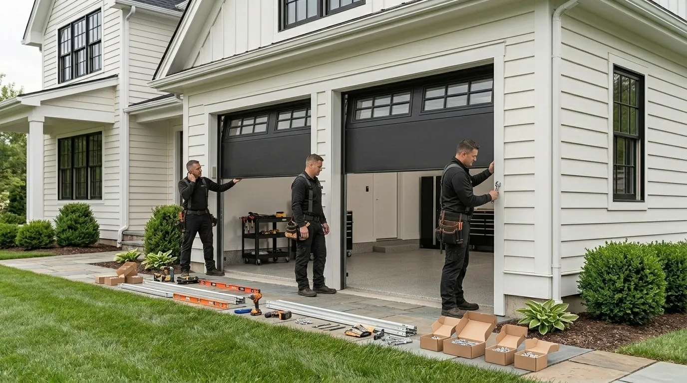 Commercial garage doors