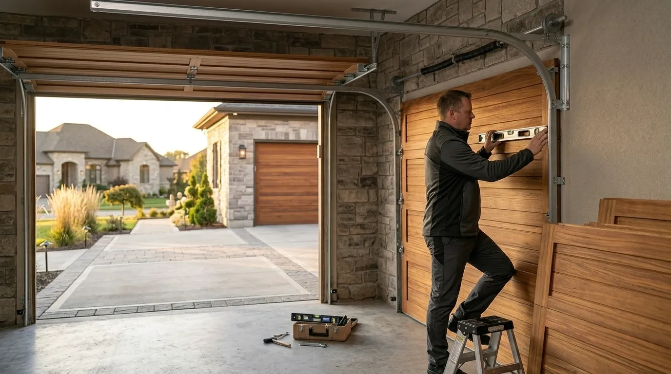 Commercial garage doors