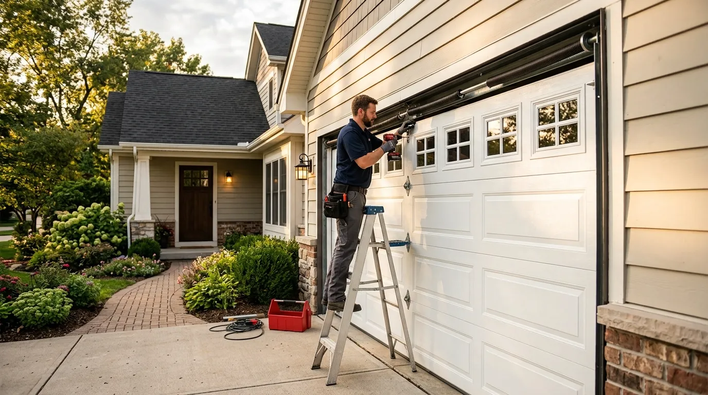 Garage Door Repair Built Around Spanish Fork Houses