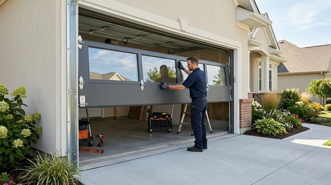Commercial garage doors