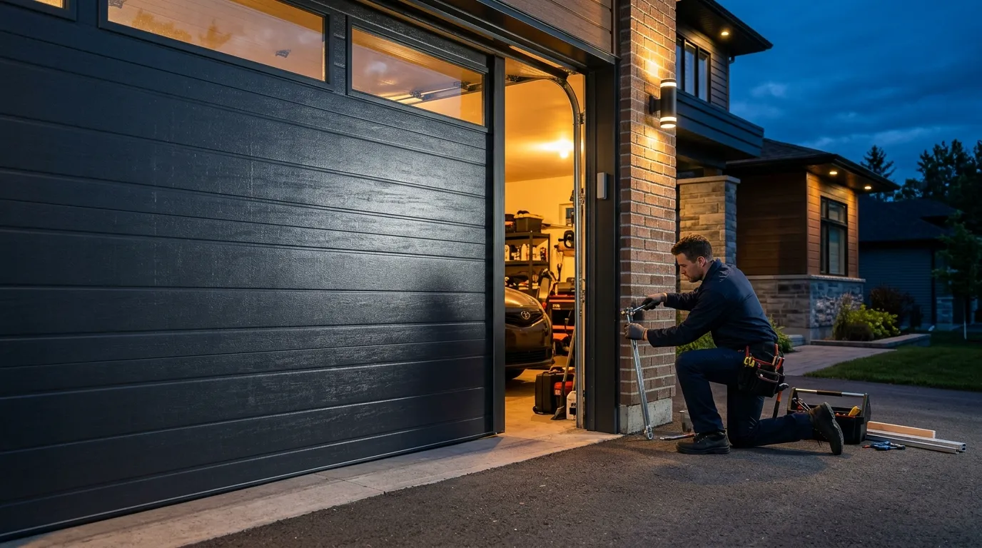 Commercial garage doors