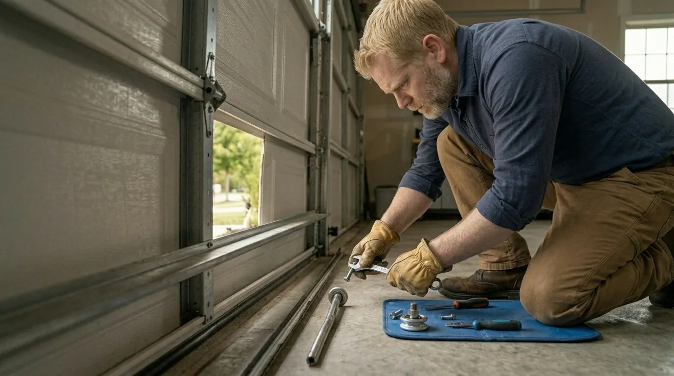 Repaired & tested - Spanish Fork garage door service
