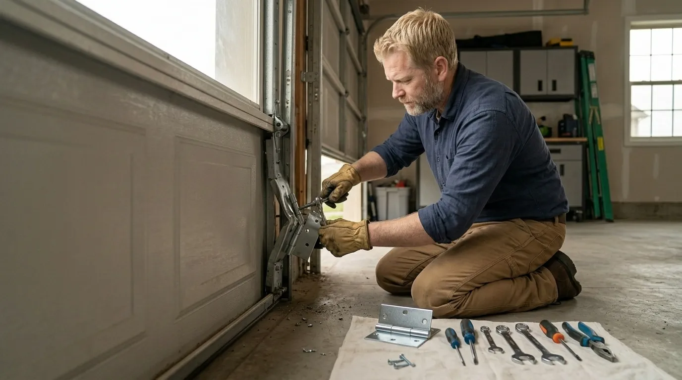 Repaired & tested - Spanish Fork garage door service