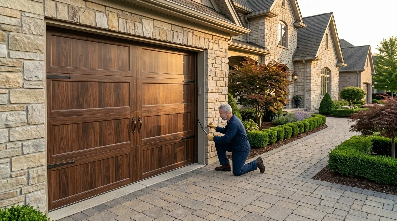 Repaired & tested - Spanish Fork garage door service
