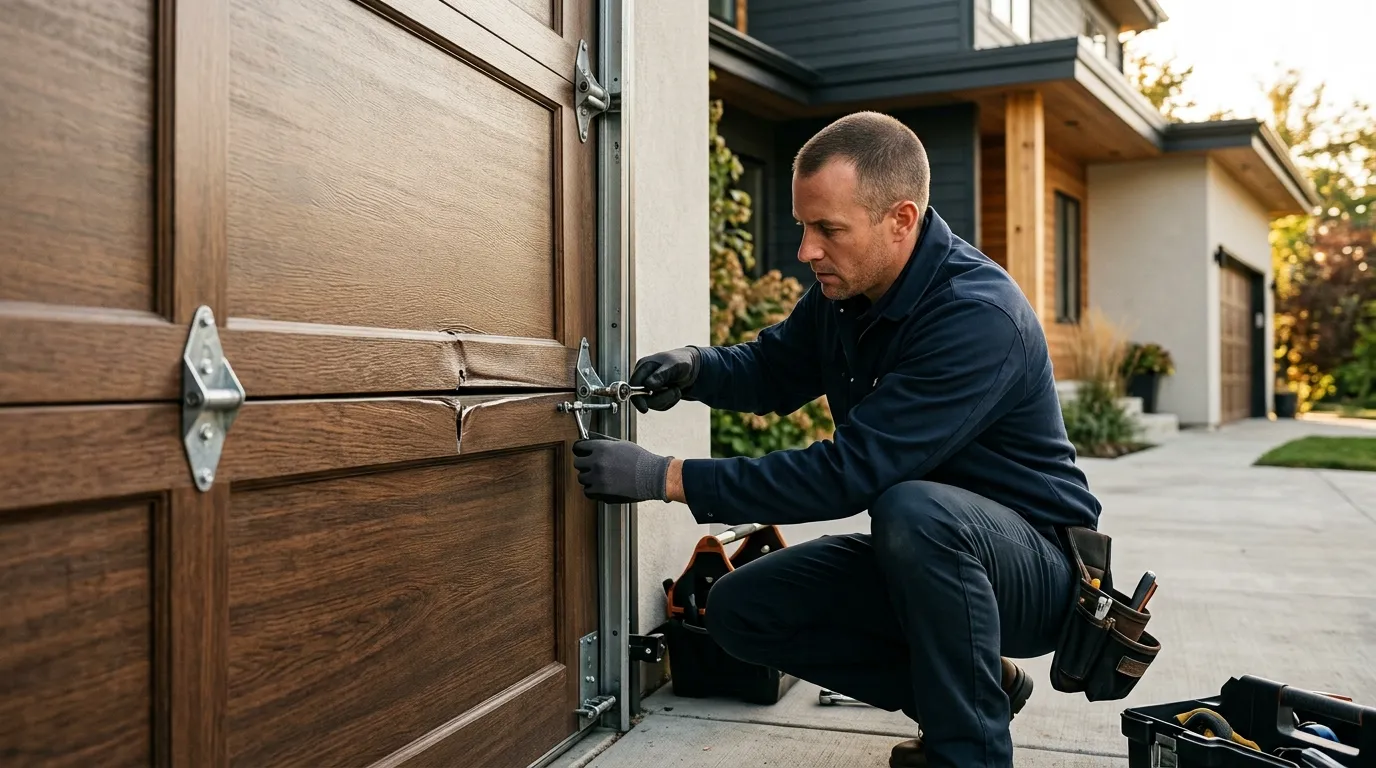 Repaired & tested - Spanish Fork garage door service