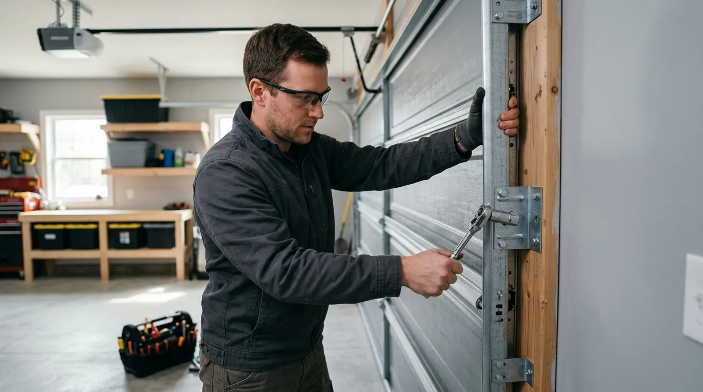 Repaired & tested - Spanish Fork garage door service