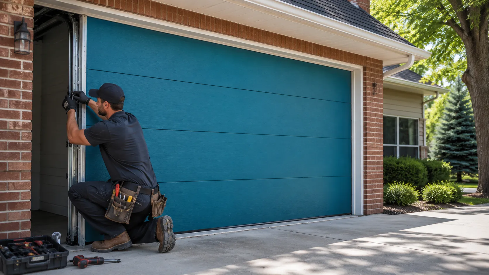 Garage door guides for Spanish Fork homeowners