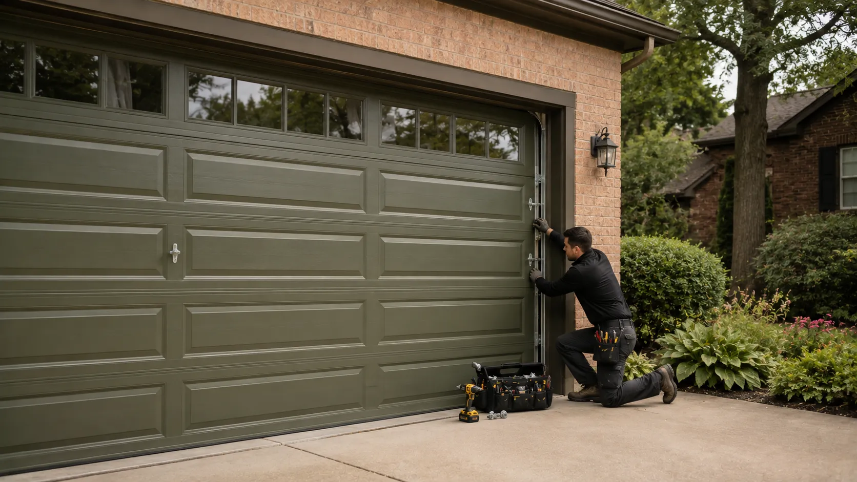 Garage Door Service for Salem, Built Around Its Newer Homes